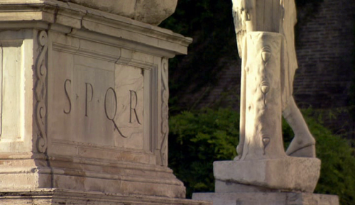 Ancient Worlds - BBC Two Episode 5 “The Republic of Virtue”SPQR “Senatus Populusque Romanus” (Senate