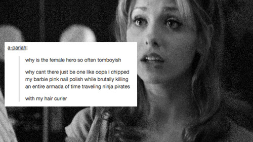 buffygif:  there are so many people who have never watched buffy and i want to know