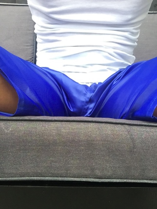 Nothing like relaxing in boxing trunks