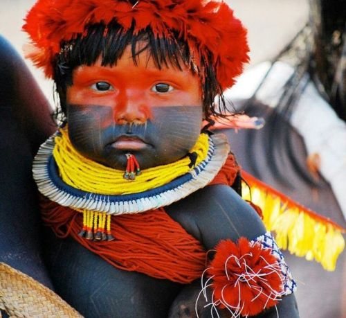 Kayapo baby, Eastern Amazon | Yanomami girl | Yawalapiti woman