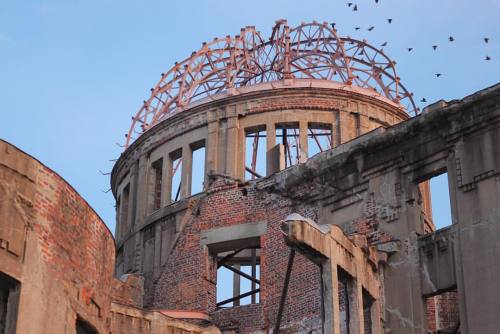 #japan #hiroshima #abomb dome #ww2 (at A-Bomb Dome, Hiroshima)