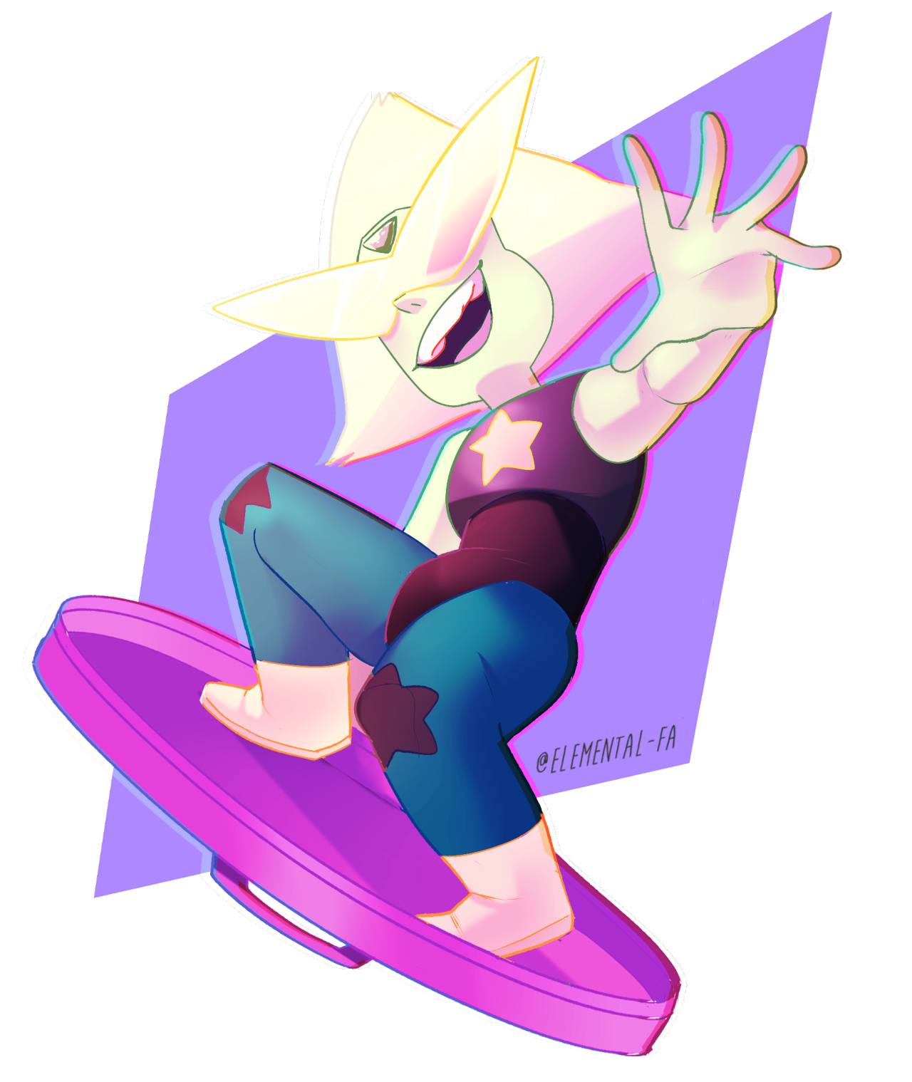 elemental-fa:  Peridot -  Steven Universe (SPEEDPAINT) - 