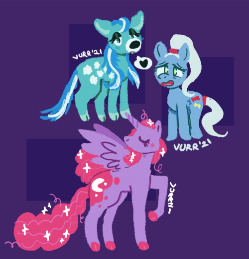 some mlp fakie doodle requests i took in the ponydoodles discord!