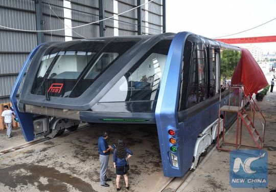 rocketumbl:TEB-1 Transit Elevated Bus