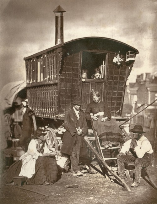 London Nomades (1877), from Street Life in London by John Thomson and Adolphe Smith: “The class of N