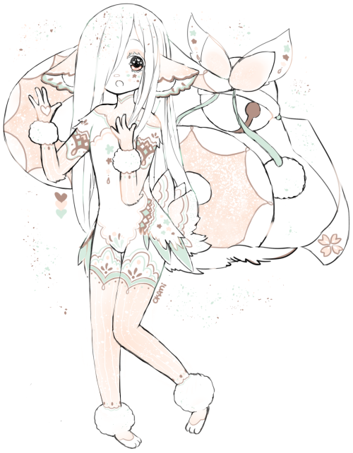 Personal species i made called Fairybells Cute fluffy faries~ This babys name is Omori, i adore her 