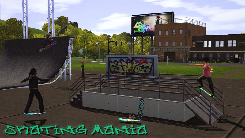 Around the Sims — Around the Sims 3 | Skating Mania A small update...