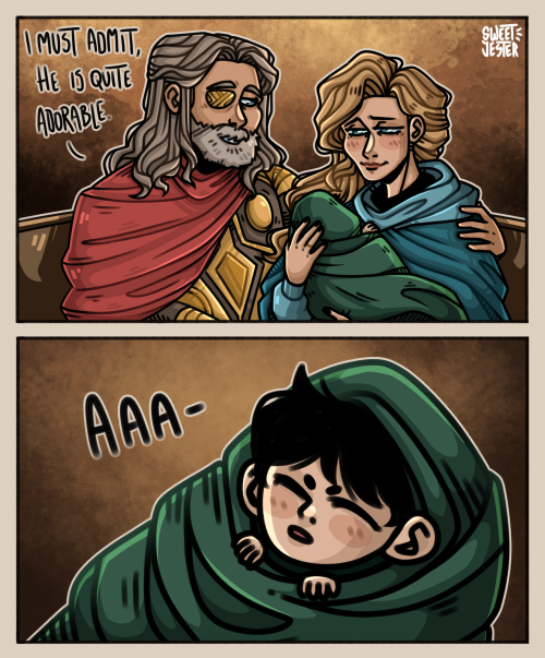 worstloki: that-sweet-jester:When it hits you, that raising a shape-shifting baby of a different spe