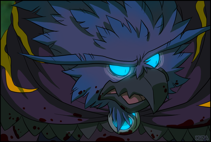 xuza:  Something of a continuation of this comic…! After he lost his amulet, Vronaak