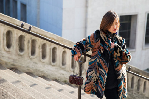 All the Best Street Style From Men’s Fashion Week FW16 / FLAREMixed prints, bright toppers and chic 