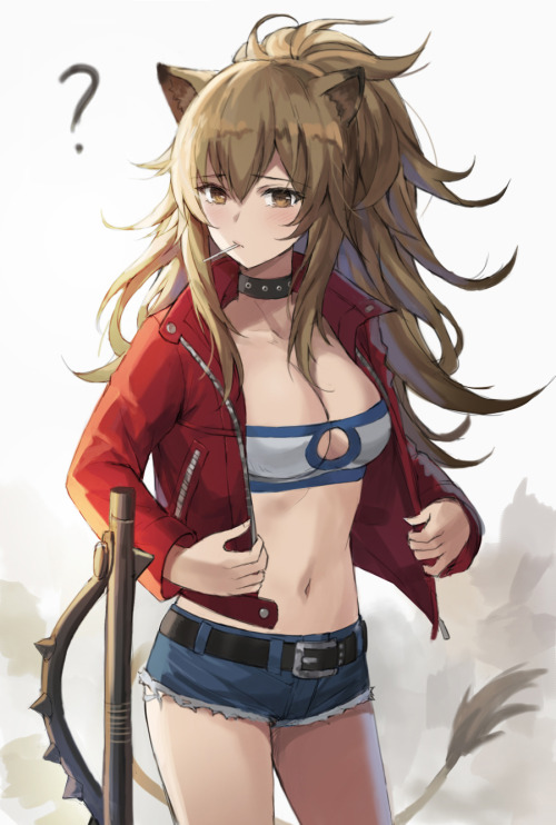 tonee89:Siege (Arknights) in Mordred’s fashion 