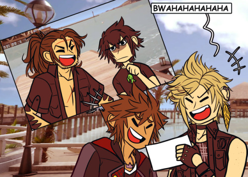 destiny-islanders:  In which Sora has a sixth sense. And yes, that joke was entirely intentional and is in fact what this entire comic hinges upon.