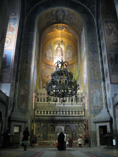 trembling-colors: dormition of the theotokos cathedral, cluj-napoca, romania