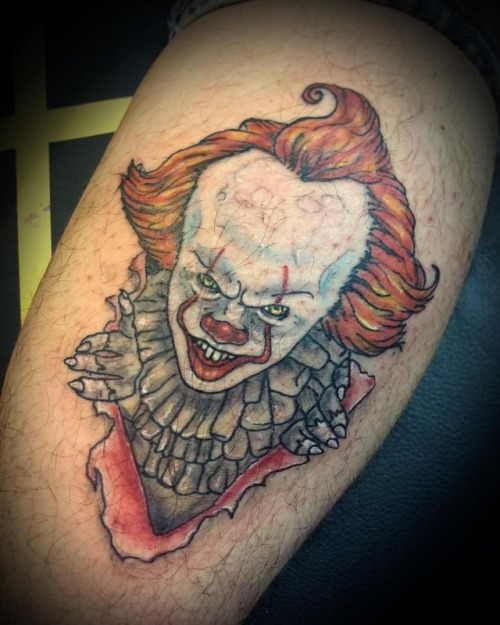 Traditional Tattoo Style Pennywise the Clown Art Print IT  Etsy