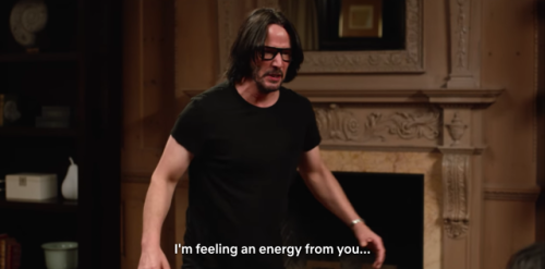 pajamasecrets:Always Be My Maybe + punching Keanu in the face