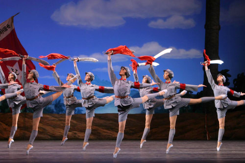 frissonne:muskming:The Red Detachment of Women / 红色娘子军 Chinese revolutionary ballet which premiered 