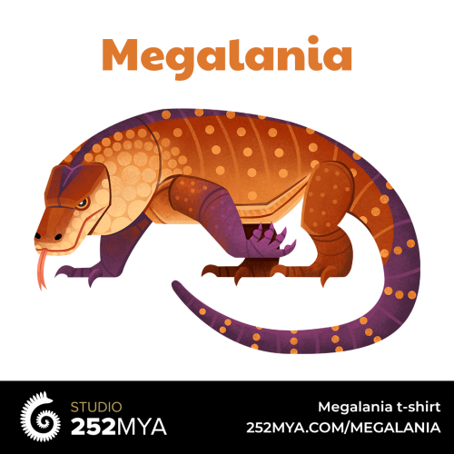 Megalania (Varanus priscus) was a giant monitor lizard that roamed Australia during the Pleistocene.