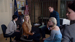 malefistache-swan3ills:  Emma accidentally brings the wrong tape to the station.