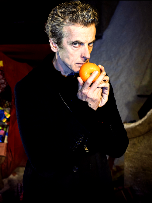 fruitblr:Peter CapaldiPromotional pictures for Doctor Who - Last Christmas (2014)