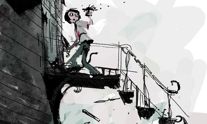 dipliner:  Coraline concept art. 