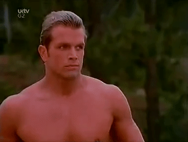 vintage-male-sensuality:  David Chokachi in Baywatch (1995-1999)  