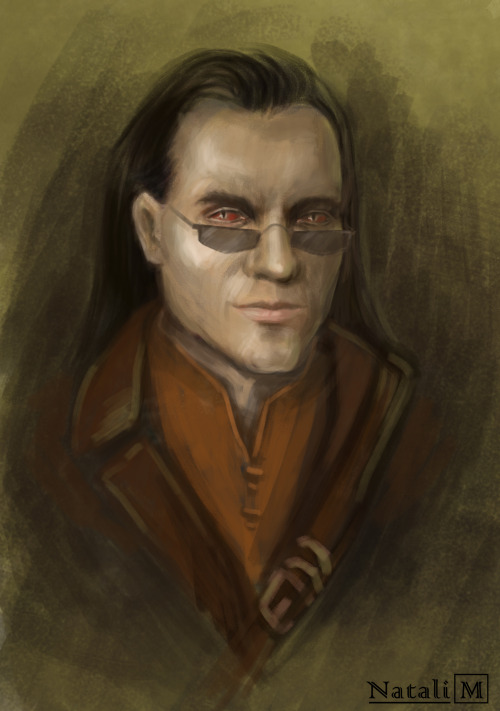 Beckett from Vampire The Masquerade bloodlines