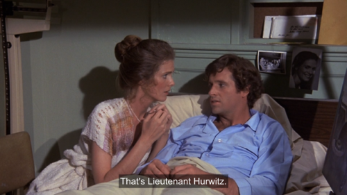 cimness:ELAINE: What’s his problem?TED: That’s Lieutenant Hurwitz. Severe shellshock. He