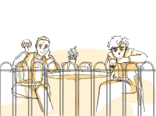 Prompt: John and Sherlock sharing breakfast, and both are in their dressing gowns and it’s swe