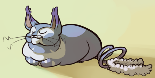 overlookedpokemon:Purugly-loaf by CrazyRatty