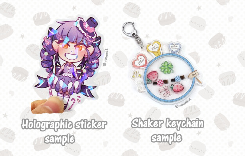 PRE-ORDERS OF SHAKER KEYCHAINS AND HOLOGRAPHIC STICKERS ARE OPEN!NOTE THAT THIS IS A PRE-ORDER. THE 