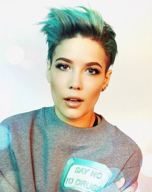 halseyupdates:manthony783:✨ @iamhalsey by @mrwhite_ for @nylonmag Congrats on the release of #badlan