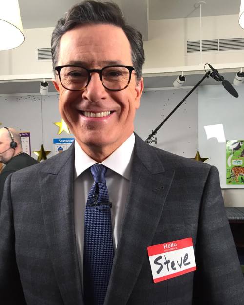 edgargallegos2904:  Stephen colbert! 😍😍😍