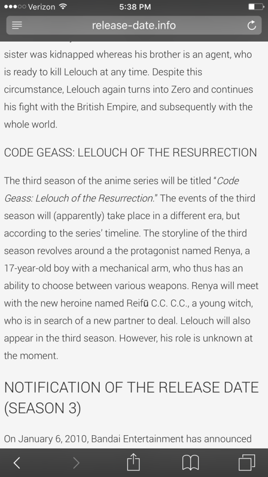Code Geass Season 3 Yep I Said It Season 3 Wtf Lelouch Is ALIVE !!!!!!!!