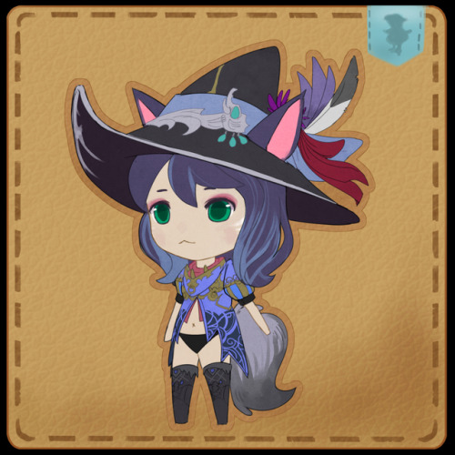 with wind-up lunetta, you can touch fluffy tail