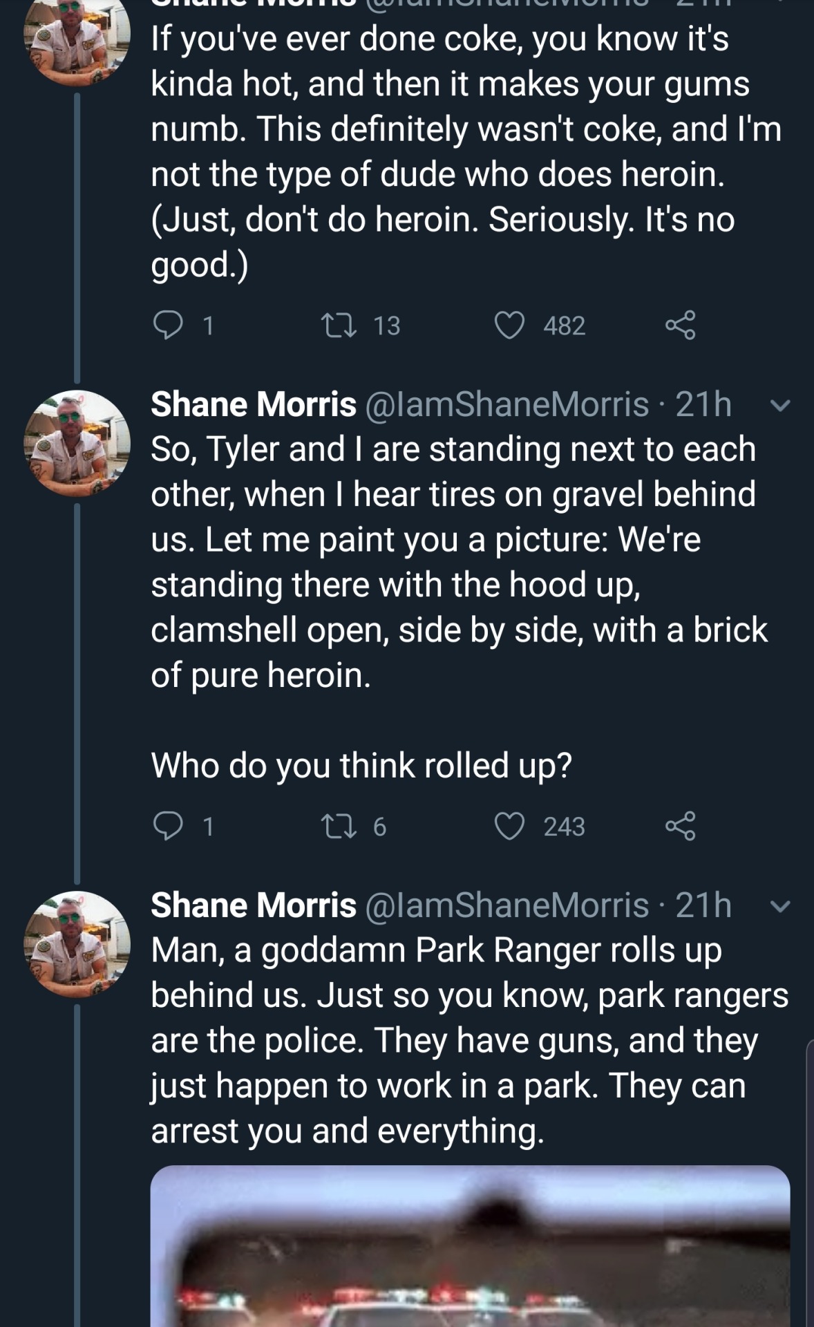johnbrowndidnothingwrong:  lala-the-rebel:  catchymemes:    Holy fuck-  https://medium.com/@IamShaneMorris/i-lied-i-made-the-whole-thing-up-now-im-in-huge-trouble-e59da5831105
