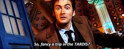  Everyone’s blog needs to be asked for a ride on the TARDIS 