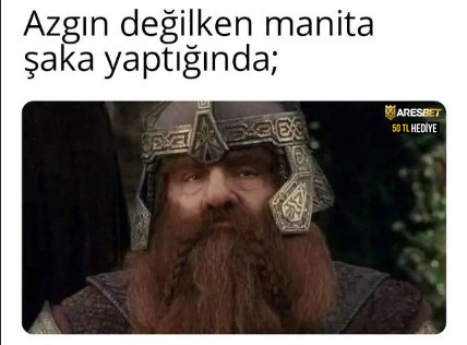 Azgın değilken manita şaka...