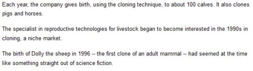 antinwo:  http://news.yahoo.com/us-company-iowa-churns-100-cloned-cows-054827926.html;_ylt=AwrBJR94HbBTlXwARA7QtDMD ‘Trojan Gene’ Could Wipe Out Fish.. Spider-goat to make silk stronger than Kevlar..