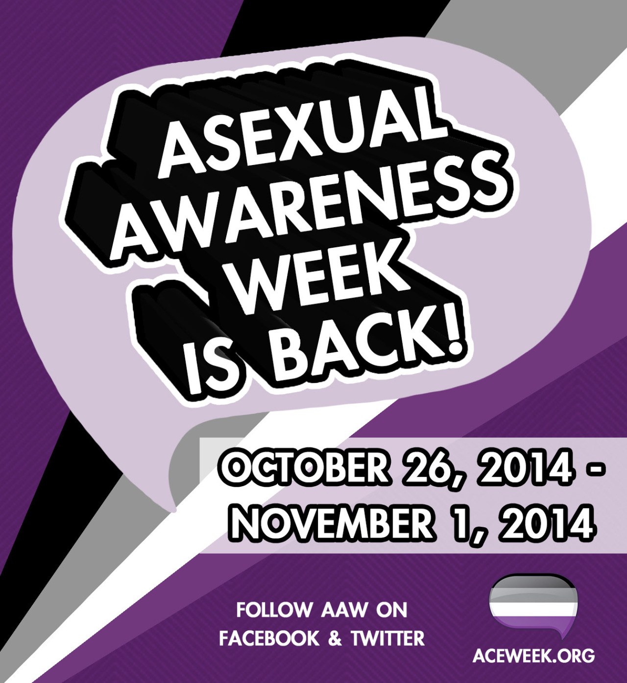 asexualityresources:  Hell yeah, I’m designing for AAW this year. Step 1: Save