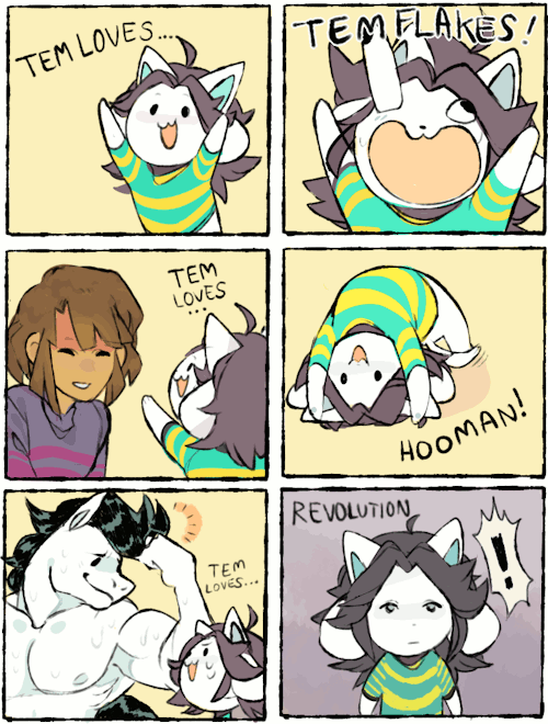clayterran:(original comic by @millionfish!!)tem loves…?!