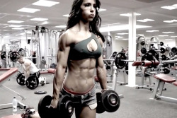 Sexy muscle goddess