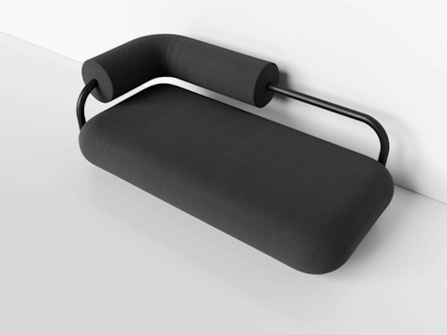 ‘Rura Sofa’ by Max Voytenko.rounded + generosity–> Find more amazing design here / freshdesignflo