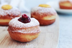 gastronomicgoodies:  Brioche Doughnuts with