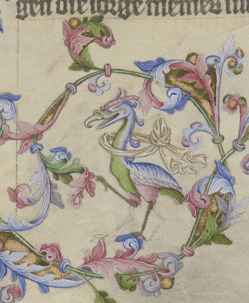 Ribboned Creatures And An Emerald Wild Man