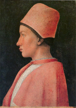 artist-mantegna: Portrait of Francesco Gonzaga,