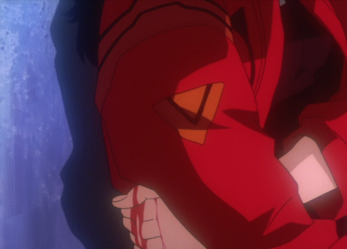 qmisato:One arm across the side - Misato’s trauma in visual language, the inescapable and self-recur
