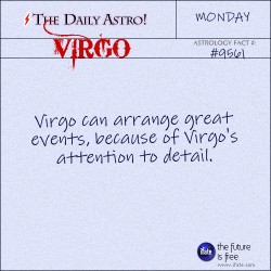 dailyastro:  Virgo 9561: Visit The Daily Astro for more Virgo facts.