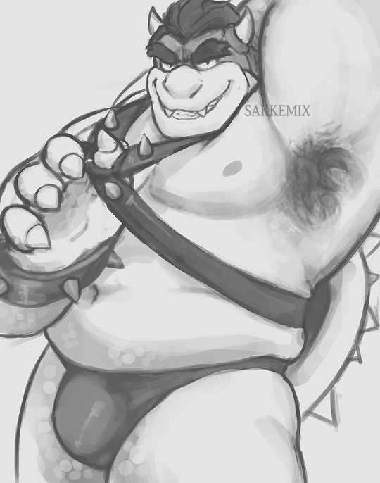 sakkemix:  A much better attempt at drawing King Dad. Because let’s be real, everyone