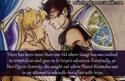  There has been more than one AU where Usagi has succumbed to temptation and gave in to Seiya’