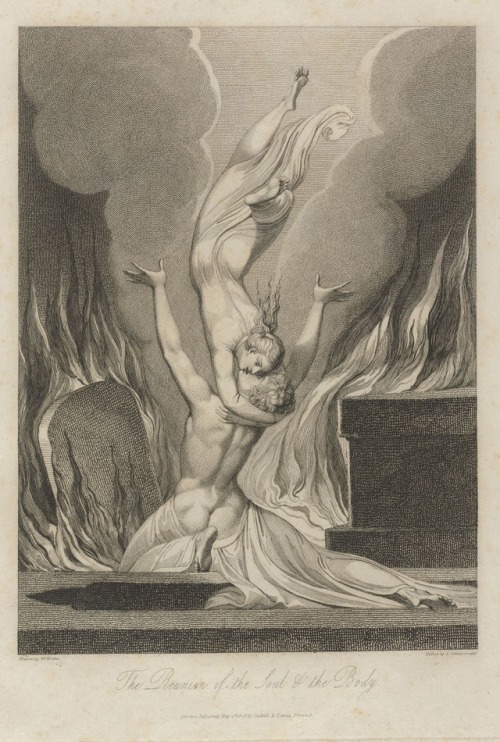 William Blake, “The Reunion of the Soul and the Body” in: Blair, Robert, 1699-1746. The grave : a po